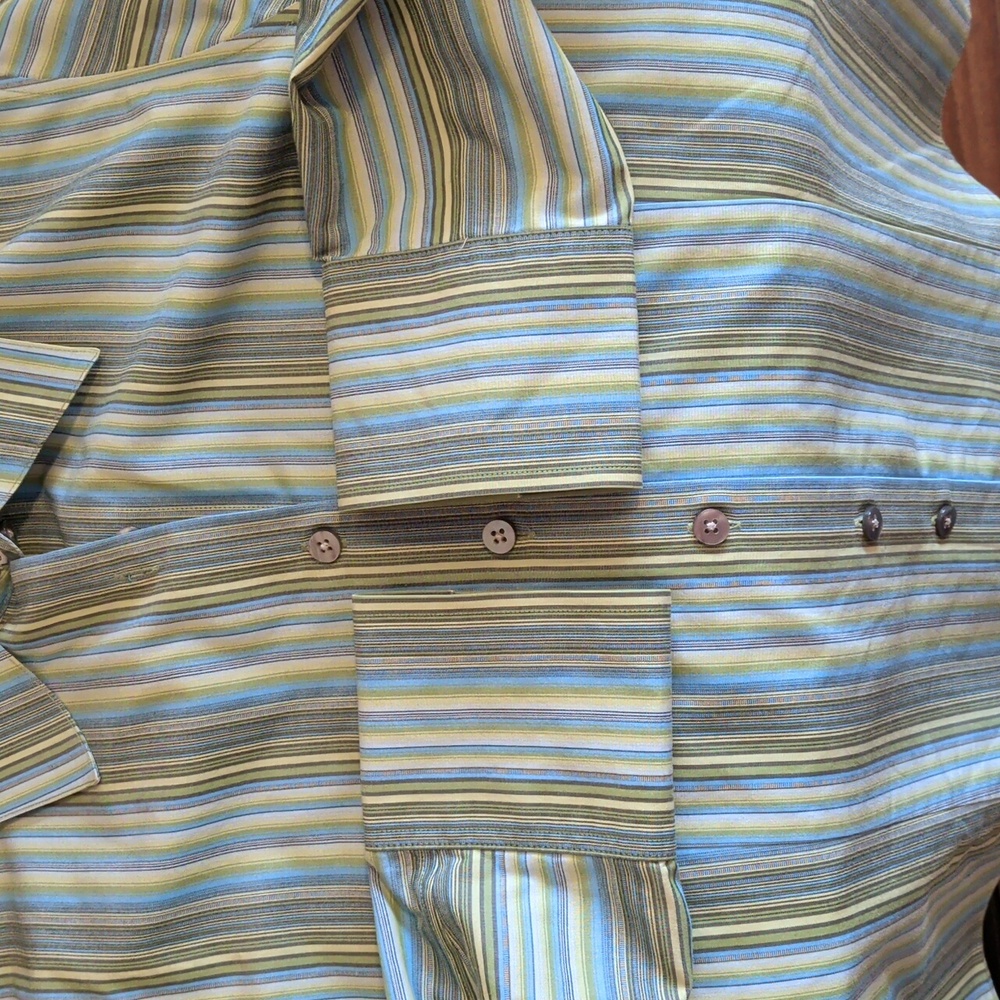Talbots wrinkle resistant shirt womens size 10P - Picture 5 of 5